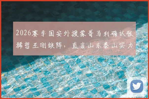 2026赛季国安外援蒙哥马利确认张稀哲王刚缺阵,直言山东泰山实力强硬考验球队